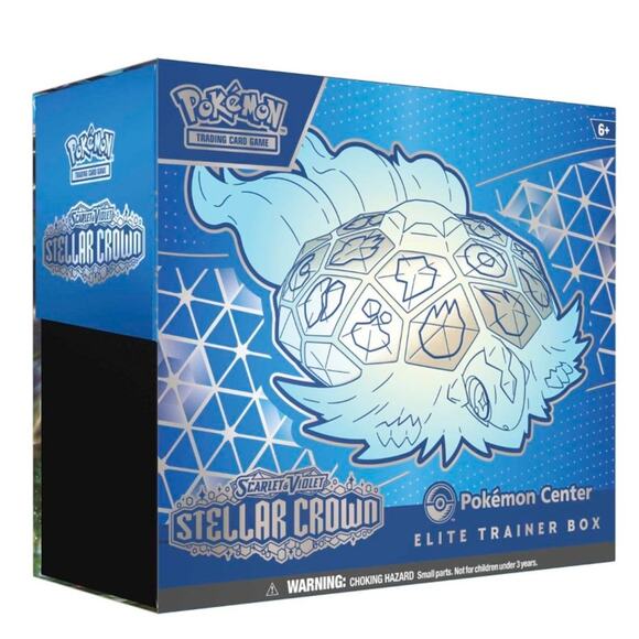 Pokémon TCG Scarlet & Violet Stellar Crown Elite Trainer Box – Sealed - Picture 1 of 7